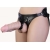 Гигантский фаллоимитатор на присоске в комплекте с трусиками - 26 см. - LOVETOY (А-Полимер) - купить с доставкой в Евпатории