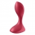 Красный вибромассажёр простаты Satisfyer Backdoor Lover - 14 см. - Satisfyer - в Евпатории купить с доставкой