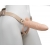 Телесный фаллопротез MEN STYLE с анальным стимулятором - 17,5 см. - LOVETOY (А-Полимер) - купить с доставкой в Евпатории
