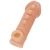 Телесная закрытая насадка с шишечками Cock Sleeve Size S - 13,8 см. - KOKOS - в Евпатории купить с доставкой