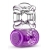 Фиолетовое эрекционное виброкольцо One Night Stand Vibrating C-Ring - Blush Novelties - в Евпатории купить с доставкой