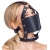 Черный намордник с кляпом-шаром Head Harness With A Gag - Orion - купить с доставкой в Евпатории