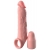 Телесная насадка-удлинитель 2 Inch Silicone X-tension with Strap - 20,3 см. - Pipedream - в Евпатории купить с доставкой
