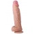 Гигантский стимулятор-фаллос с присоской - 22,5 см. - LOVETOY (А-Полимер)
