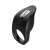 Черное эрекционное виброкольцо Vibro Lust Ring - MALESATION - в Евпатории купить с доставкой