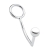 Кольцо на пенис с анальным стимулятором Stainless Steel Anal Hook   Cock Ring - BlueLine - в Евпатории купить с доставкой