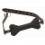 Черный кляп в форме косточки Hound Adjustable Dog Bone Gag - XR Brands - купить с доставкой в Евпатории