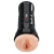 Телесный мастурбатор-вагина в черной колбе Super Luscious Lips XXL - Pipedream - в Евпатории купить с доставкой