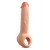 Телесная насадка-удлинитель Thrive 8.75 Inch Realistic Penis Extender Sleeve - 22,2 см. - Blush Novelties - в Евпатории купить с доставкой