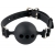 Силиконовый кляп-шар с отверстиями для дыхания Silicone Breathable Ball Gag Small - Pipedream - купить с доставкой в Евпатории