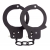 Чёрные наручники из листового металла BONDX METAL CUFFS BLACK - Dream Toys - купить с доставкой в Евпатории