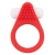 Красное эрекционное кольцо LIT-UP SILICONE STIMU RING 1 RED - Dream Toys - в Евпатории купить с доставкой