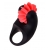 Чёрно-красное эрекционное виброкольцо Erotist - Erotist Adult Toys - в Евпатории купить с доставкой