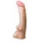 Телесная насадка REAL Standard с усиками на основании - 19 см. - LOVETOY (А-Полимер) - купить с доставкой в Евпатории