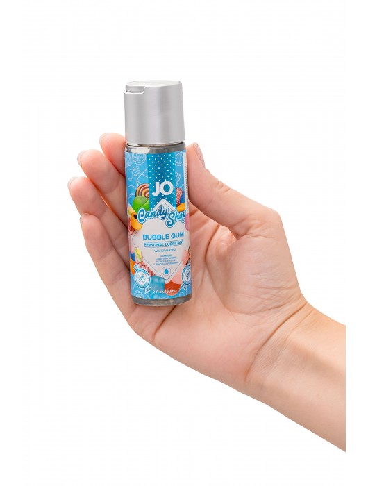 Смазка на водной основе Candy Shop Bubblegum с ароматом жвачки - 60 мл. - System JO - купить с доставкой в Евпатории