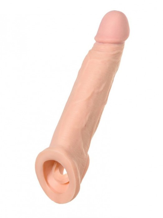 Насадка телесного цвета Toyfa XLover - 16,5 см. - ToyFa - в Евпатории купить с доставкой