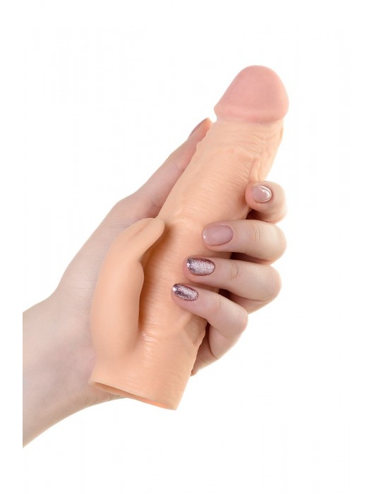 Телесная насадка Toyfa XLover для увеличения размера - 16,8 см. - ToyFa - в Евпатории купить с доставкой