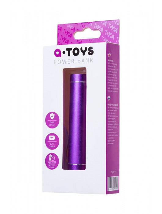 Портативное зарядное устройство A-toys 2400 mAh microUSB - A-toys - купить с доставкой в Евпатории