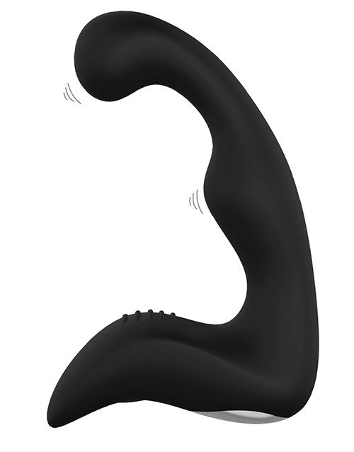 Чёрный перезаряжаемый массажёр простаты BOOTY PLEASER - Dream Toys - в Евпатории купить с доставкой