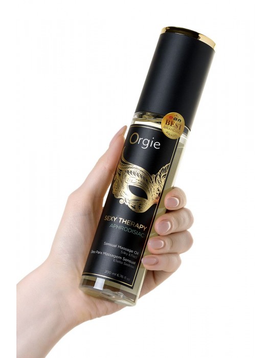 Минеральное массажное масло Orgie Sexy Therapy Afrodisiac - 200 мл. - ORGIE - купить с доставкой в Евпатории