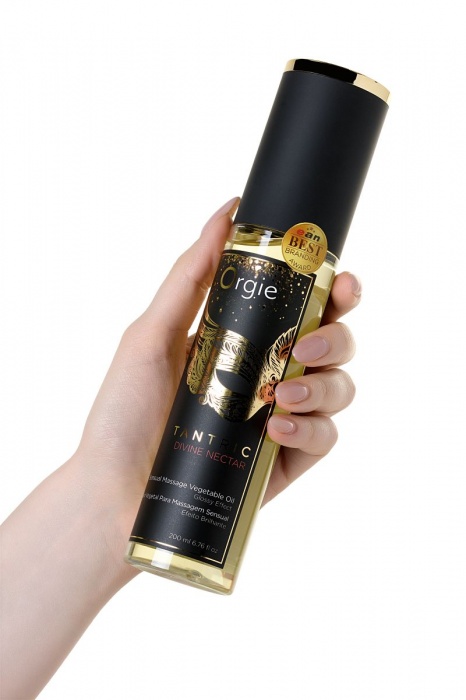 Растительное массажное масло Orgie Tantric Divine Nectar - 200 мл. - ORGIE - купить с доставкой в Евпатории