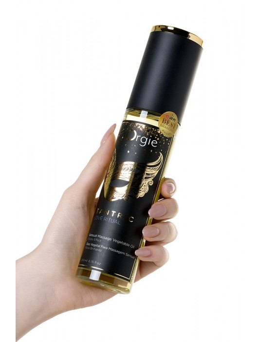 Растительное массажное масло Orgie Tantric Love Ritual - 200 мл. - ORGIE - купить с доставкой в Евпатории