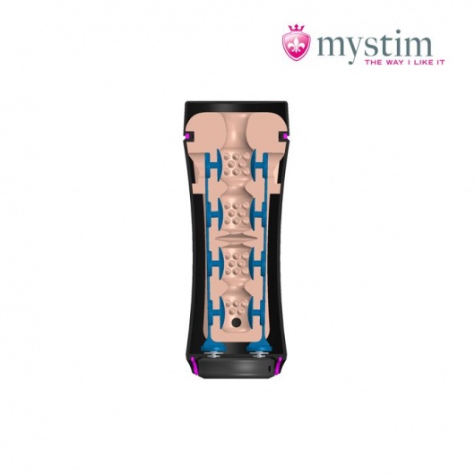 Мастурбатор-анус Opus E Donut с возможностью подключения электростимуляции - MyStim - купить с доставкой в Евпатории