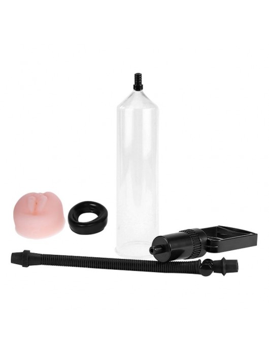 Поршневая мужская помпа с насадкой - Baile - в Евпатории купить с доставкой