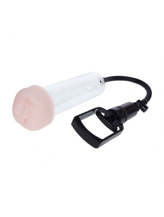 Поршневая мужская помпа с насадкой - Baile - в Евпатории купить с доставкой