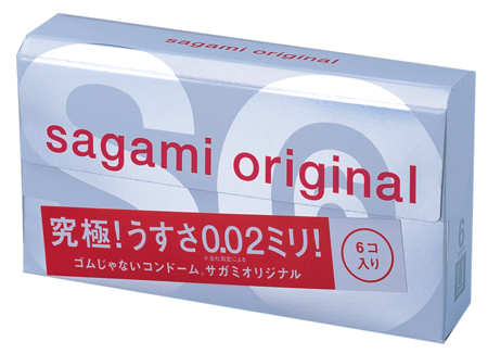 Ультратонкие презервативы Sagami Original - 6 шт. - Sagami - купить с доставкой в Евпатории