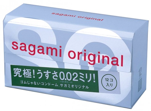 Ультратонкие презервативы Sagami Original - 12 шт. - Sagami - купить с доставкой в Евпатории