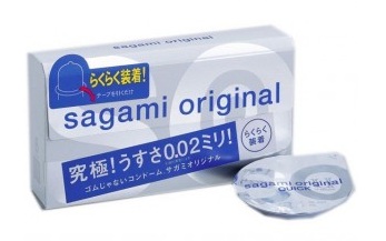 Ультратонкие презервативы Sagami Original QUICK - 6 шт. - Sagami - купить с доставкой в Евпатории