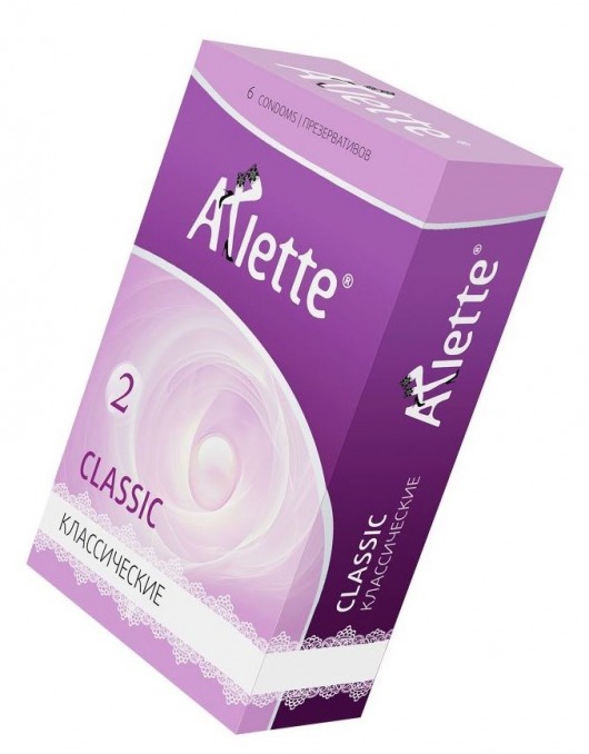 Классические презервативы Arlette Classic - 6 шт. - Arlette - купить с доставкой в Евпатории