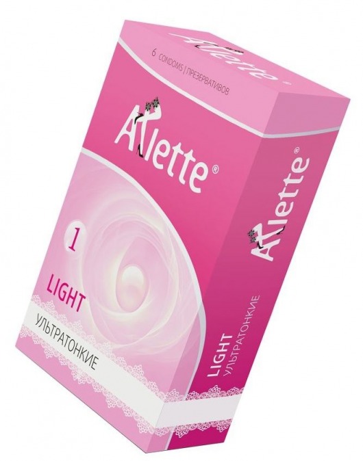 Ультратонкие презервативы Arlette Light - 6 шт. - Arlette - купить с доставкой в Евпатории