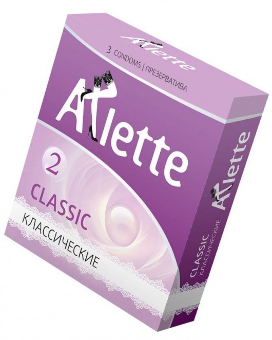 Классические презервативы Arlette Classic - 3 шт. - Arlette - купить с доставкой в Евпатории