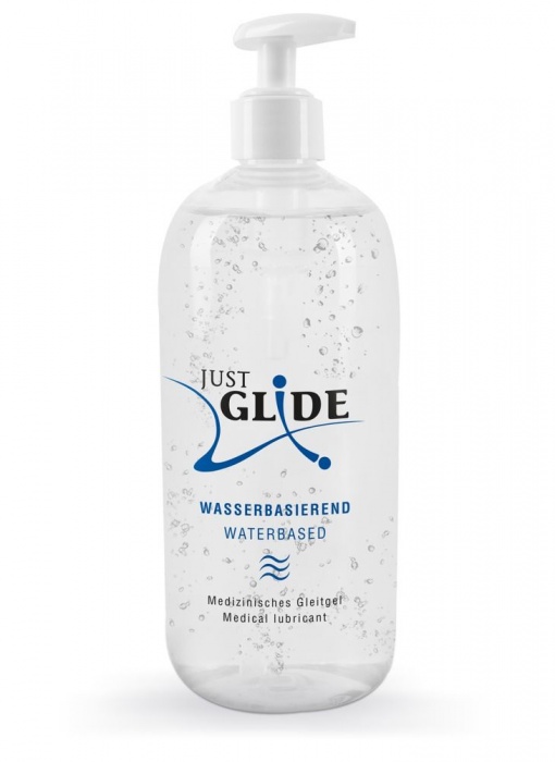 Гель-смазка на водной основе Just Glide с дозатором - 500 мл. - Orion - купить с доставкой в Евпатории