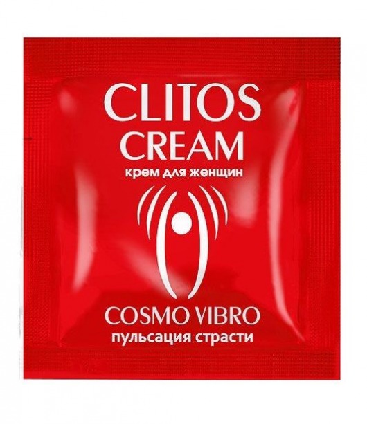 Пробник возбуждающего крема для женщин Clitos Cream - 1,5 гр. - Биоритм - купить с доставкой в Евпатории