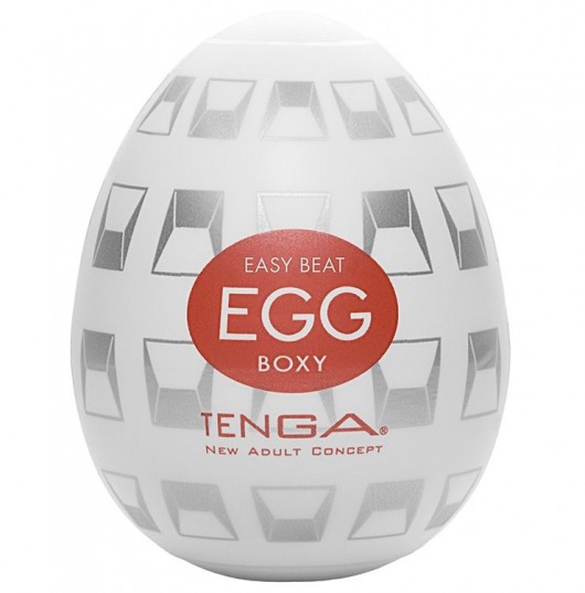 Мастурбатор-яйцо EGG Boxy - Tenga - в Евпатории купить с доставкой