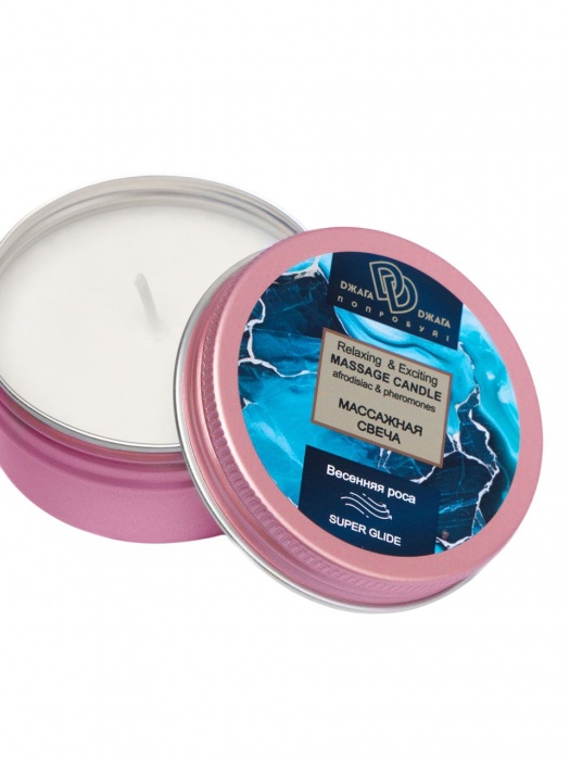 Массажная свеча  Весенняя роса - БиоМед - купить с доставкой в Евпатории