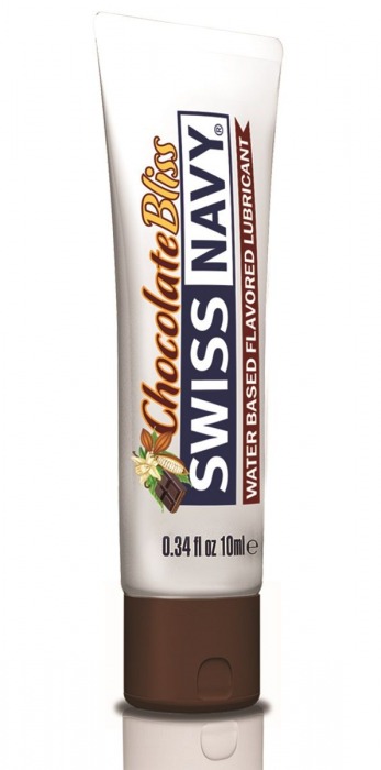 Лубрикант с ароматом шоколада Swiss Navy Chocolate Bliss Lube - 10 мл. - Swiss navy - купить с доставкой в Евпатории