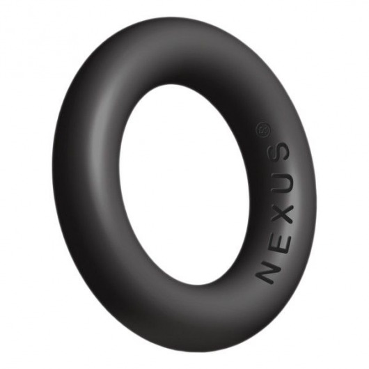 Черное эрекционное кольцо Nexus Enduro Plus - Nexus Range - в Евпатории купить с доставкой