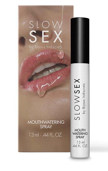 Спрей для усиления слюноотделения Slow Sex Mouthwatering Spray - 13 мл. - Bijoux Indiscrets - купить с доставкой в Евпатории