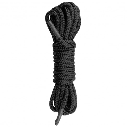 Черная веревка для бондажа Easytoys Bondage Rope - 5 м. - Easy toys - купить с доставкой в Евпатории