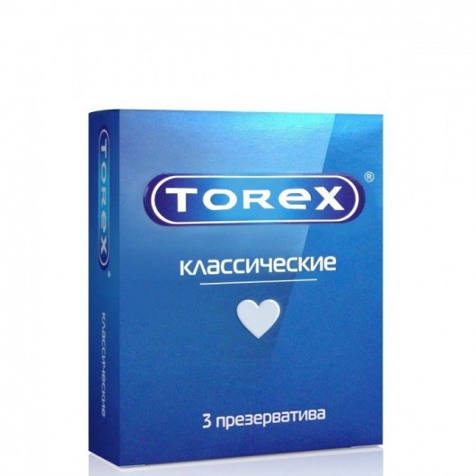 Гладкие презервативы Torex  Классические  - 3 шт. - Torex - купить с доставкой в Евпатории