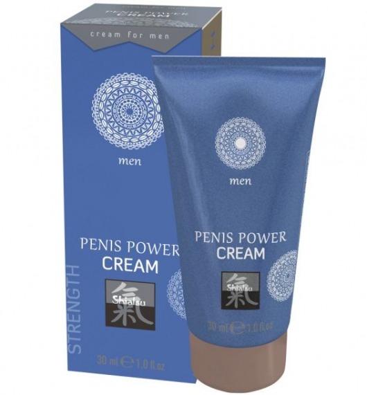 Возбуждающий крем для мужчин Penis Power Cream - 30 мл. - Shiatsu - купить с доставкой в Евпатории