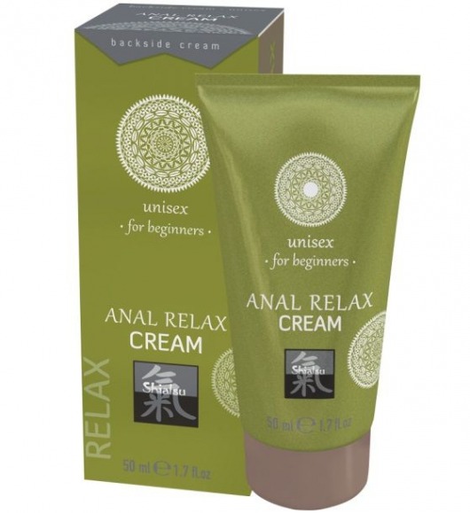 Анальный крем Anal Relax Cream - 50 мл. - Shiatsu - купить с доставкой в Евпатории