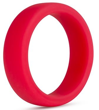 Красное эрекционное кольцо Silicone Go Pro Cock Ring - Blush Novelties - в Евпатории купить с доставкой