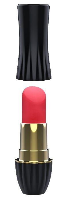 Клиторальный стимулятор-помада LIPSTICK - 9,3 см. - Dream Toys - купить с доставкой в Евпатории