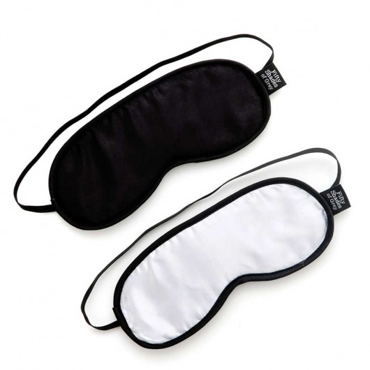 Набор из двух масок на глаза Soft Blindfold Twin Pack - Fifty Shades of Grey - купить с доставкой в Евпатории