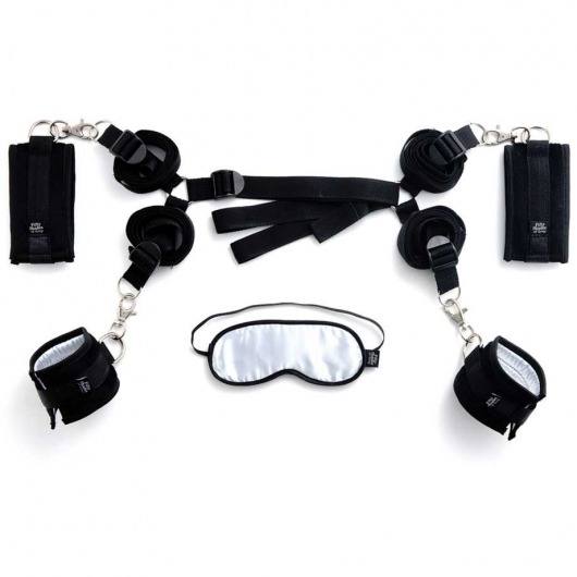 Комплект бондажа Under The Bed Restraints Kit - Fifty Shades of Grey - купить с доставкой в Евпатории